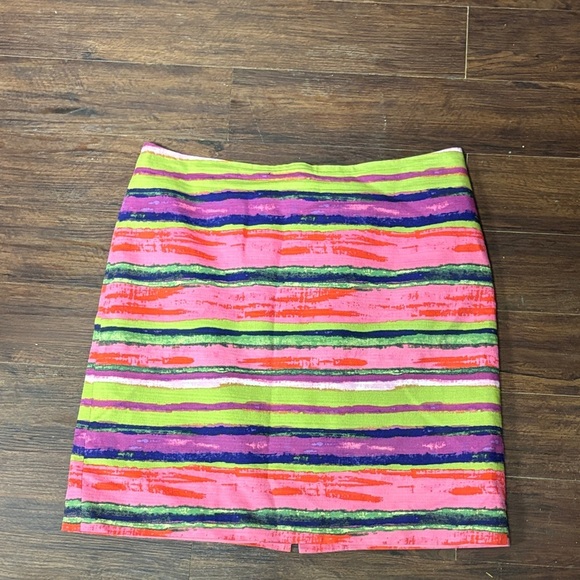 Ann Taylor Dresses & Skirts - Ann Taylor Colorful Striped Women's Skirt Size 10